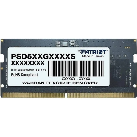 Модуль памяти SODIMM 32GB DDR5-5600 PSD532G56002S PATRIOT