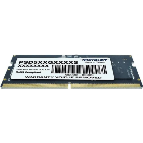 Модуль памяти SODIMM 32GB DDR5-5600 PSD532G56002S PATRIOT - фото 3