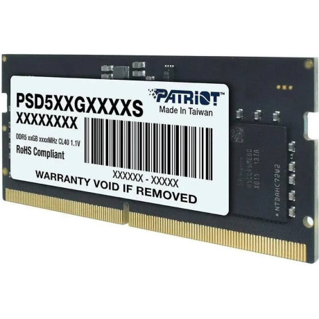 Модуль памяти SODIMM 32GB DDR5-5600 PSD532G56002S PATRIOT - фото 5