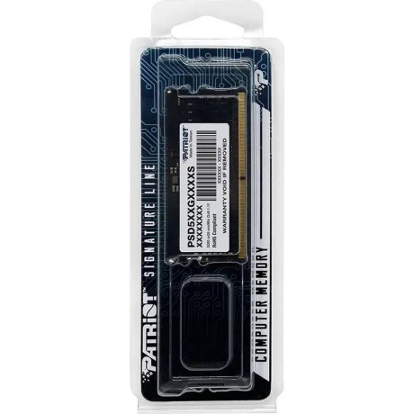 Модуль памяти SODIMM 32GB DDR5-5600 PSD532G56002S PATRIOT - фото 6