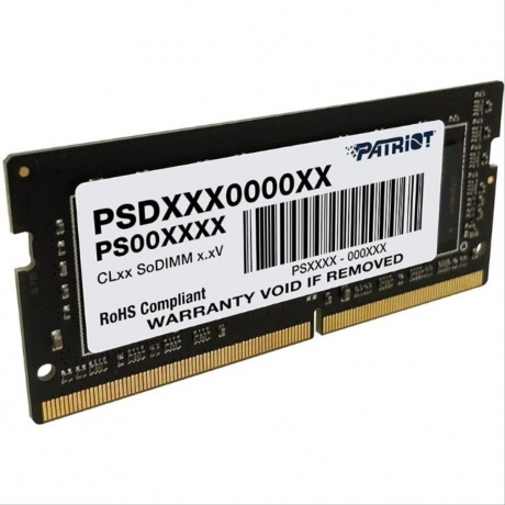 Модуль памяти SODIMM 8GB DDR4-3200 PSD48G32002S PATRIOT - фото 3