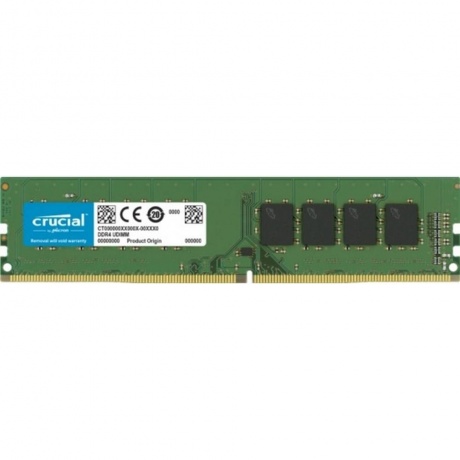 Оперативная память Crucial, DDR4, 16GB (1x16GB), 3200 MHz, CL22, без радиатора