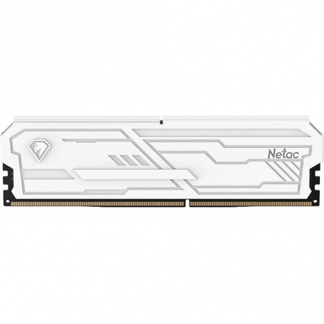 Оперативная память Netac DDR4 Shadow III White 8Gb, 2666Mhz, NTSHD4P26SP-08W CL19, с радиатором