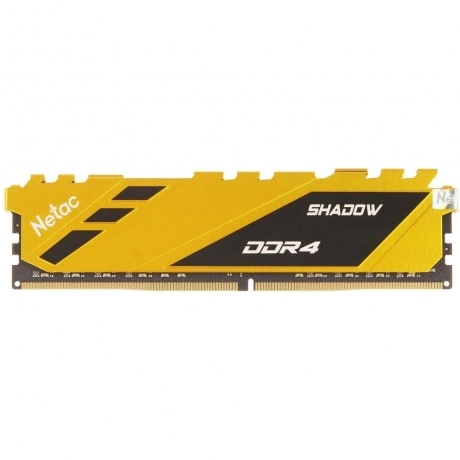 Оперативная память NETAC Shadow, DDR4, 16Gb (1x16 GB), 2666 MHz,...