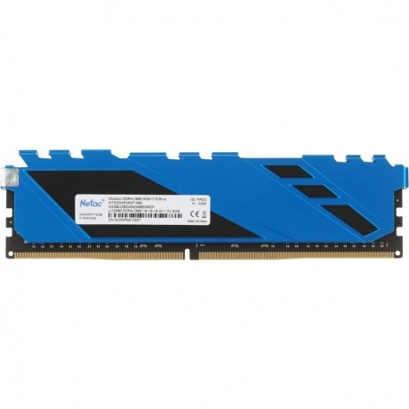 Оперативная память NETAC Shadow, DDR4, 8GB (1x8GB), 3600MHz, CL1...