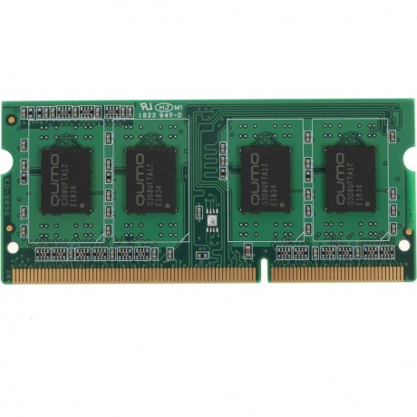 Оперативная память Qumo, DDR3, 2GB (1x2GB), 1600MHz, CL11, SO-DIMM