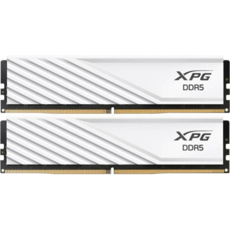 Оперативная память ADATA LANCER BLADE DDR5 DIMM 32GB 6000MHz 2*16GB 30-40-40 1.35V WHITE DUAL TRAY