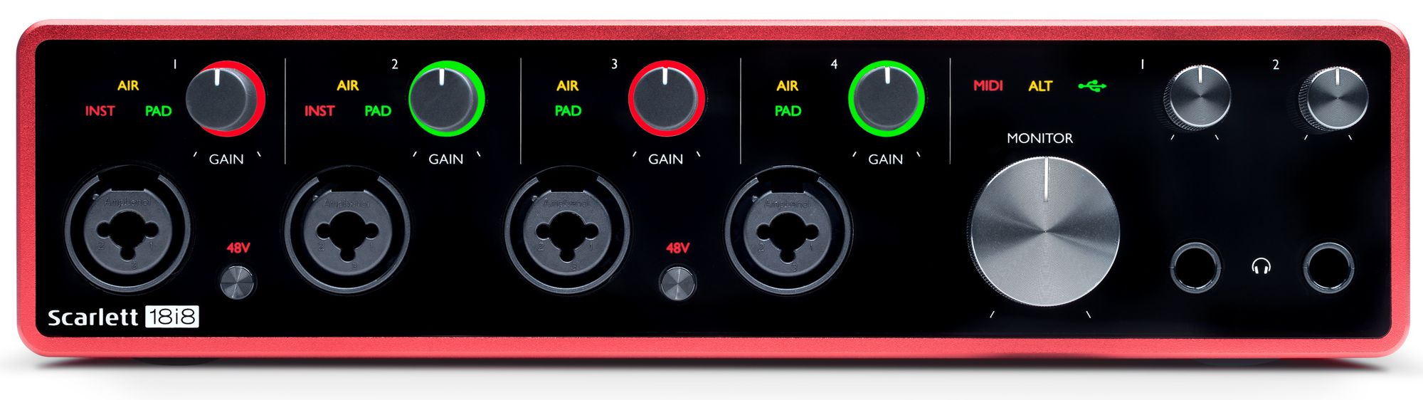 

Внешняя звуковая карта Focusrite Scarlett 18i8 3rd Gen