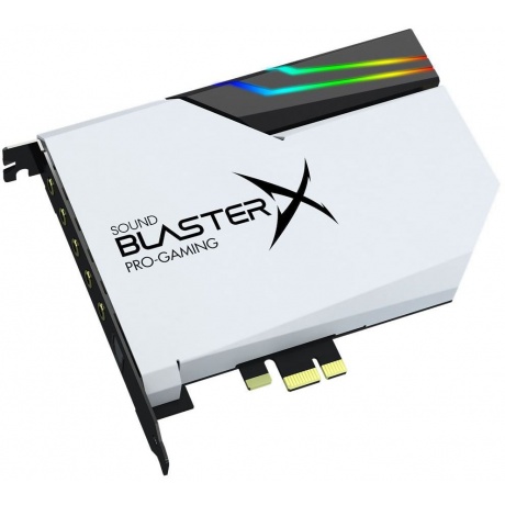 Звуковая карта Creative Sound BlasterX AE-5 Plus Pure Edition White (70SB174000004) - фото 1
