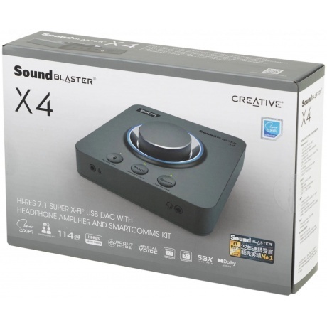 Звуковая карта Creative Sound Blaster X4 (70SB181500000) - фото 6