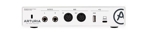 Внешняя звуковая карта Arturia MiniFuse 2 White USB - фото 2
