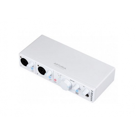 Внешняя звуковая карта Arturia MiniFuse 2 White USB - фото 3