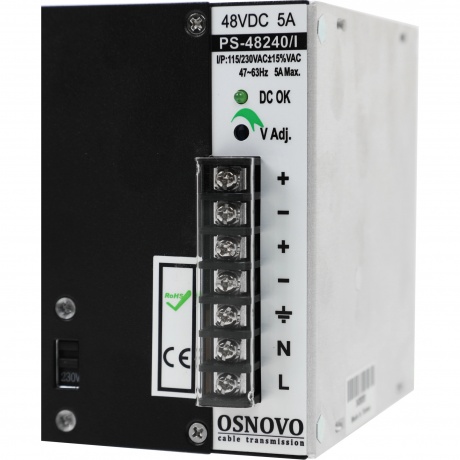 Блок питания Osnovo PS-48240/I - фото 4
