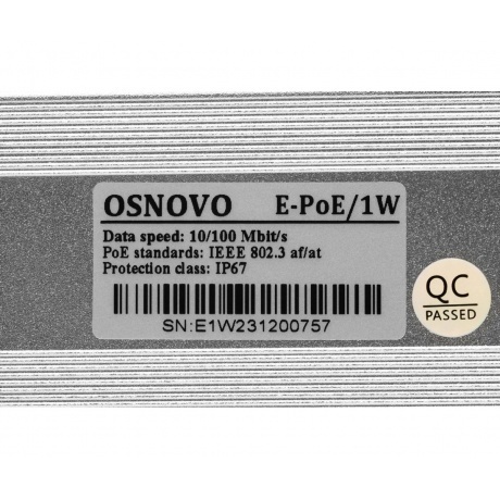 Удлинитель Osnovo E-POE/1W - фото 5