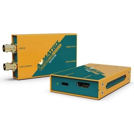 

Конвертер AVMATRIX SC1112-12G 4K60 12G-SDI в HDMI2.0