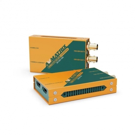 

Конвертер AVMATRIX SC1221-12G 4K60 HDMI2.0 в 12G-SDI