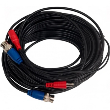 Кабель Falcon Eye BNC-BNC BNC/DC/BNC/DC 18м черный