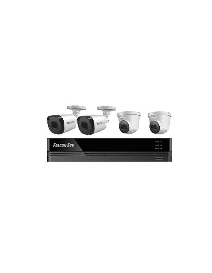 Комплект видеонаблюдения Falcon Eye 4CH + 4CAM KIT FE-104MHD OFIS SMAR комплект системы видеонаблюдения misecu
