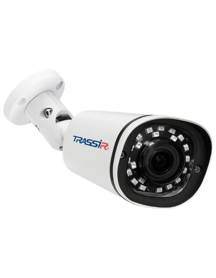 Видеокамера IP Trassir TR-D2121IR3 3.6мм :белый видеокамера ip trassir tr w2c1 trassir cloud 1000 2 8 2 8мм