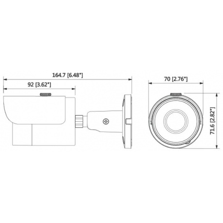 Видеокамера IP Dahua DH-IPC-HFW1431SP-0360B 3.6мм белый - фото 5
