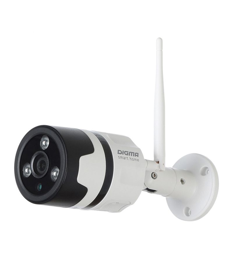 Видеокамера IP Digma DiVision 600 3.6мм белый/черный цена и фото