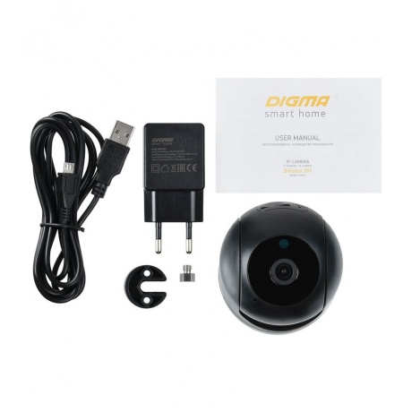 Видеокамера IP Digma DiVision 201 2.8мм черный - фото 9