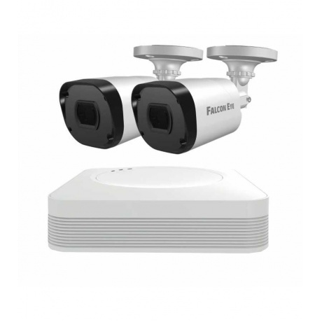 

Комплект видеонаблюдения Falcon Eye FE-104MHD Light Smart, Белый