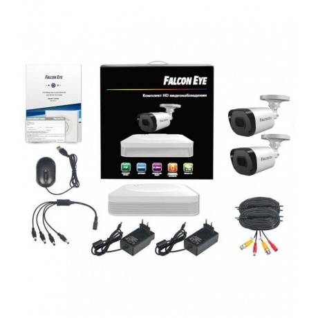 Комплект видеонаблюдения Falcon Eye FE-104MHD Light Smart - фото 2