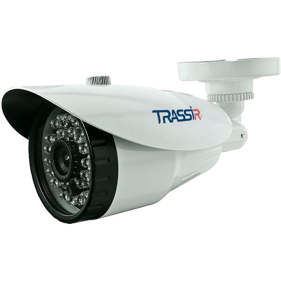 Видеокамера IP Trassir TR-D2B5 3.6мм белый коммутатор trassir tr ns1106 60 4poe
