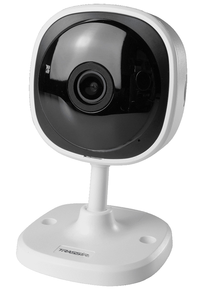 Видеокамера IP Trassir TR-W2C1 2.8мм комплект облачного видеонаблюдения wi fi ip камера trassir tr w2c1