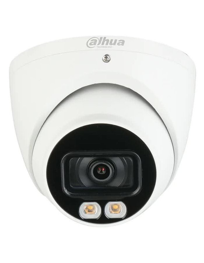 Видеокамера IP Dahua DH-IPC-HDW3249TMP-AS-LED-0280B 2.8мм наружная купольная ip камера 4k с датчиком движения ip камера starlight с панорамированием и наклоном 8 мп уличная ip камера poe ptz защита для дома xmeye