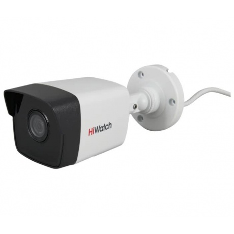 Видеокамера IP Hikvision HiWatch DS-I400(B) 4мм белый - фото 2