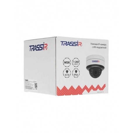 Видеокамера IP Trassir TR-D3121IR2 v6 2.8 2.8-2.8мм - фото 6