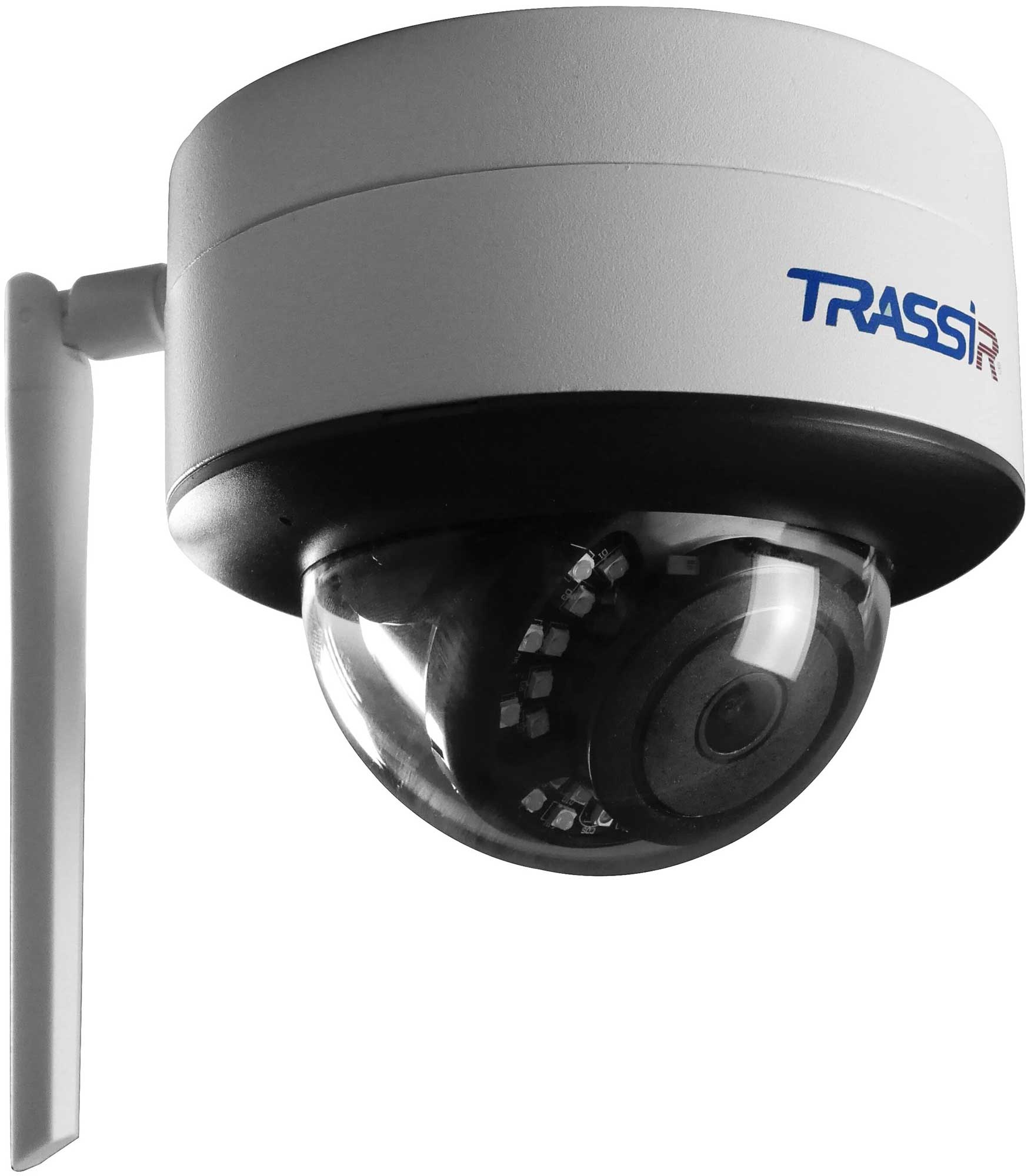 Видеокамера IP Trassir TR-W2D5 2.8-2.8мм коммутатор trassir tr ns1106 60 4poe