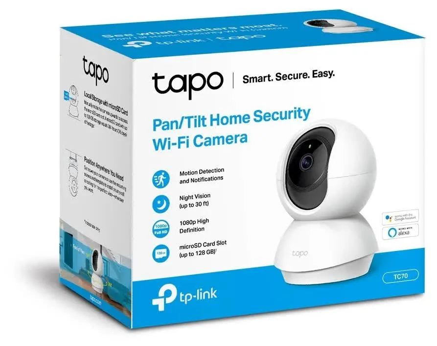 Видеокамера IP TP-Link TAPO TC70 4-4мм - фото 2