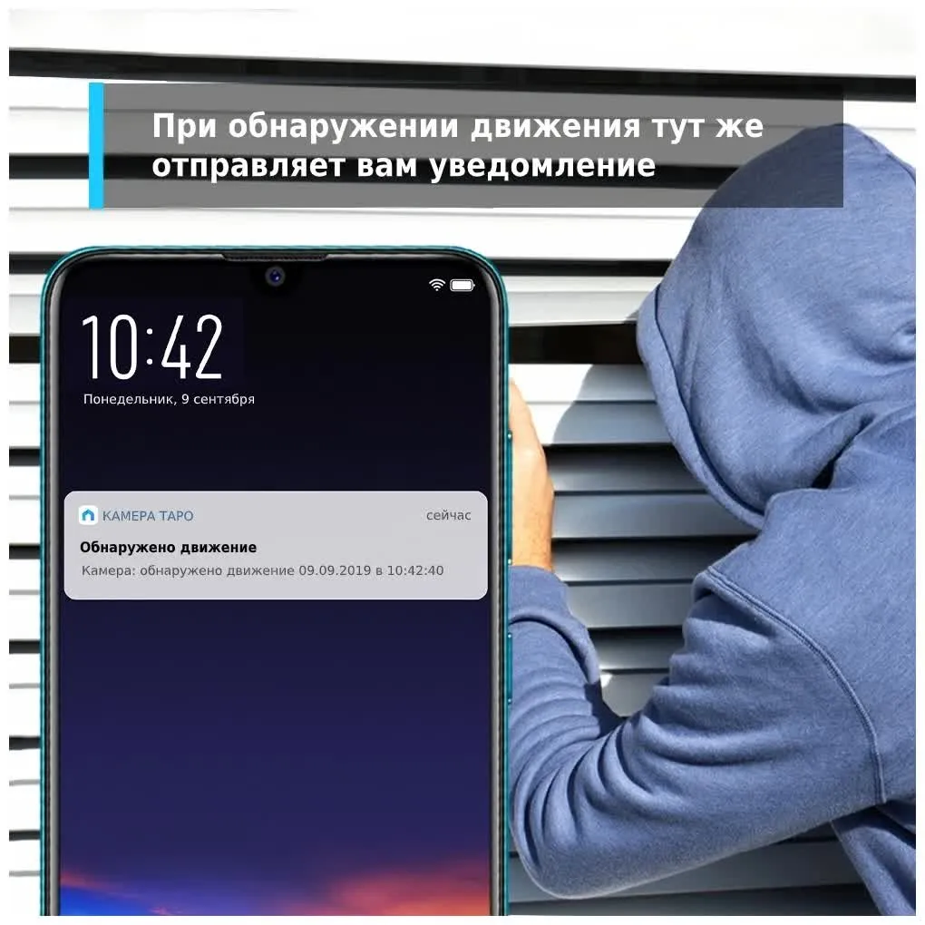 Видеокамера IP TP-Link TAPO TC70 4-4мм - фото 7