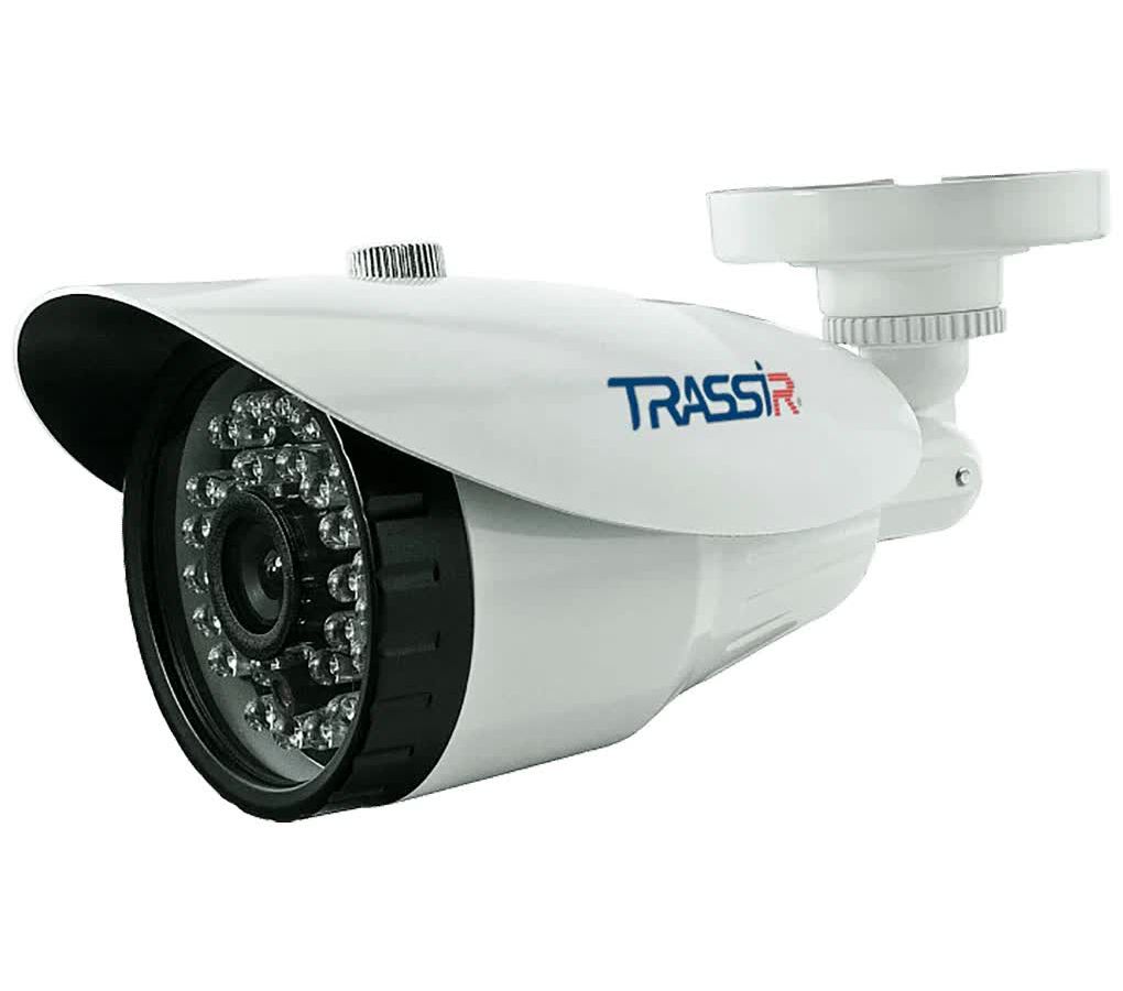 Видеокамера IP Trassir TR-D2B5 2.8-2.8мм (TR-D2B5 (2.8 MM)) коммутатор trassir tr ns1206 65 4poe