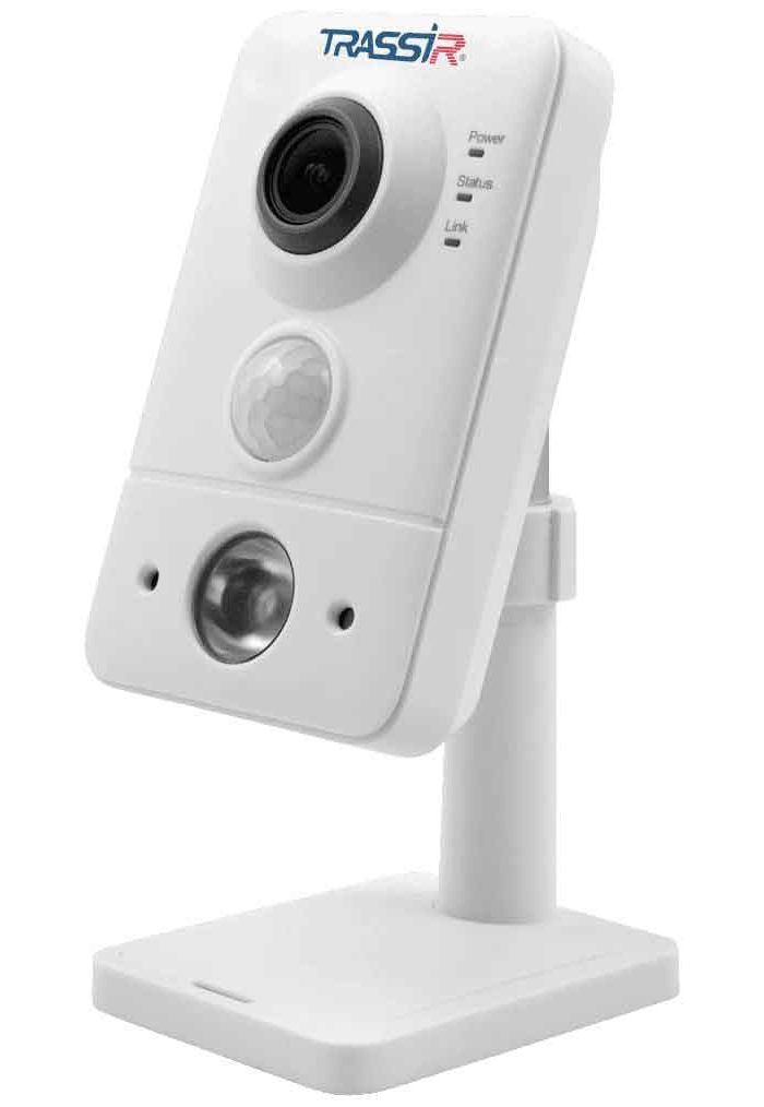 Видеокамера IP Trassir TR-D7151IR1 2.8-2.8мм 5 мегапиксельная poe ip камера видеонаблюдения миниатюрная цилиндрическая камера p2p hd видеорегистратор с датчиком движения ip камера с onvif