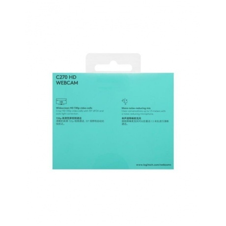 Веб-камера Logitech C270 (960-000999) - фото 15