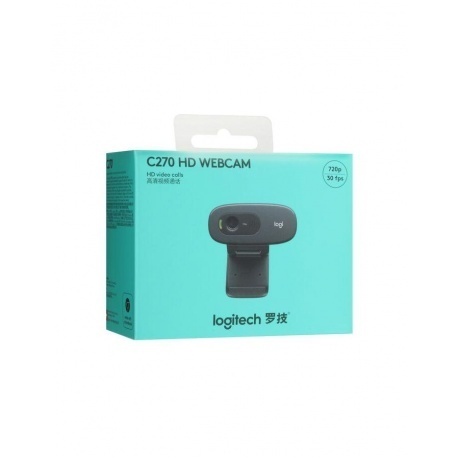 Веб-камера Logitech C270 (960-000999) - фото 16