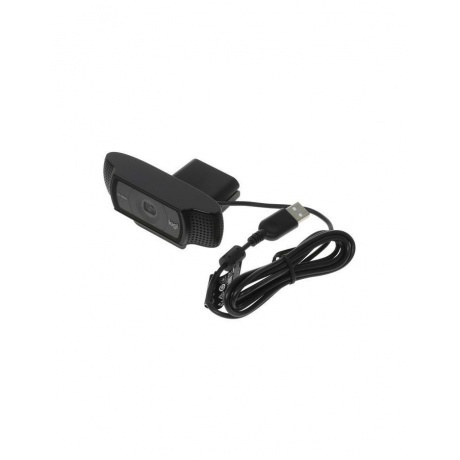 Веб-камера Logitech C920e черная (960-001086) - фото 10