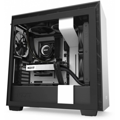 Корпус NZXT H710 (CA-H710B-W1) White/Black - фото 7