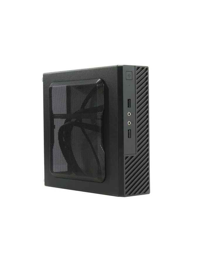 Корпус Powerman ME100S-BK 120W (6133715) sst pt13b petit thin mini itx silent computer case black