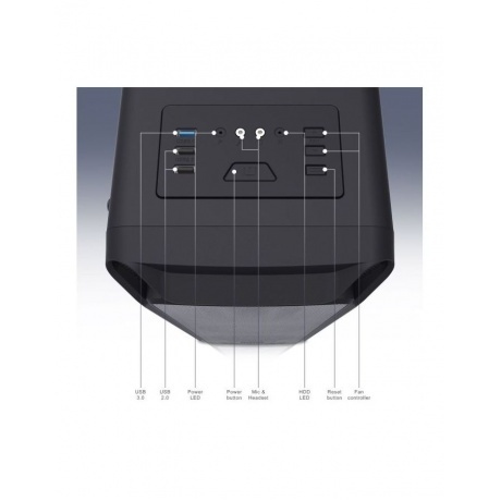 Корпус Zalman i3 Black - фото 4