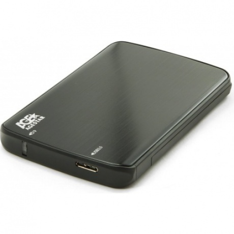 Внешний корпус для HDD/SSD AgeStar 3UB2A12 SATA пластик/алюминий черный 2.5"