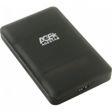 Внешний бокс AgeStar 1x USB 3.0, черный (3UBCP3)