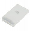 Внешний корпус для HDD/SSD AgeStar 3UBCP3 SATA пластик белый 2.5...