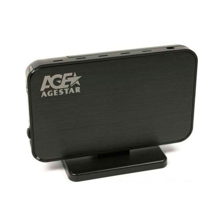 

Внешний корпус для HDD AgeStar 3UB3A8-6G SATA II пластик черный 3.5"
