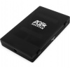 Внешний корпус для HDD/SSD AgeStar SUBCP1 SATA пластик черный 2....