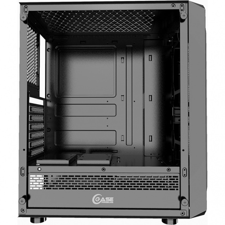 Корпус Powercase Mistral Z4 Mesh LED (CMIZB-L4) Black - фото 6